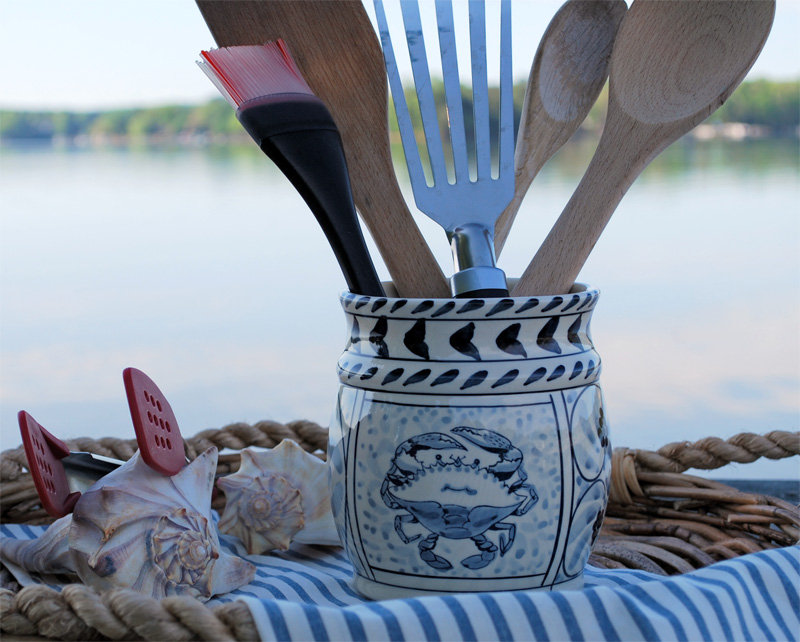 Blue Crab Bay Co. Utensil Holder & Reviews Wayfair